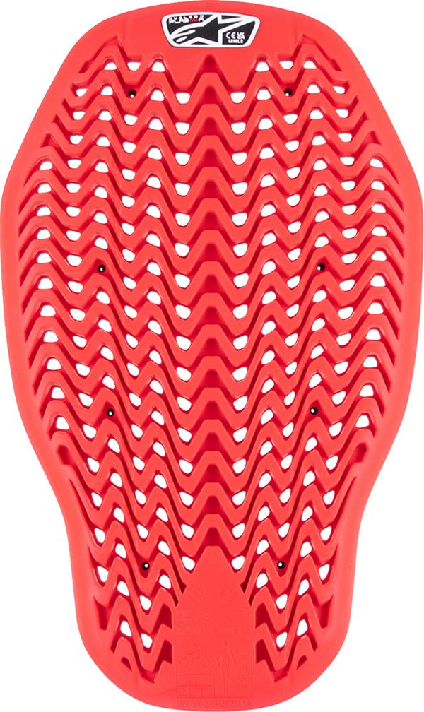 Alpinestars 2025 Nucleon Plasma Back Protector Insert Black Red